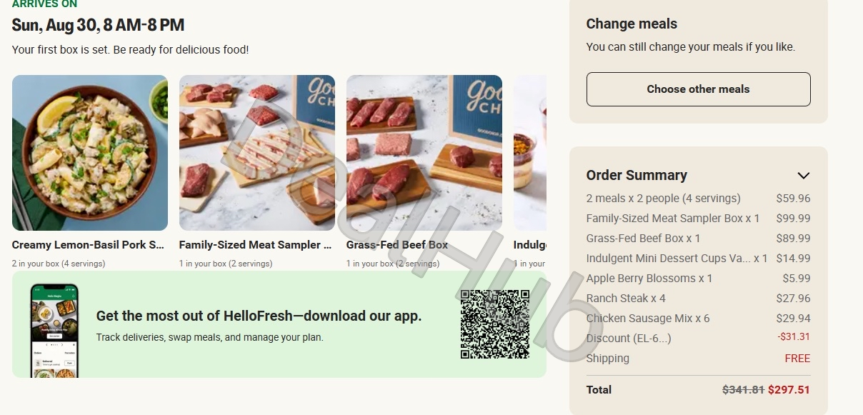 Buyer's screenshot